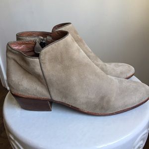 Sam Edelman Petty Boots in Putty - Size 9